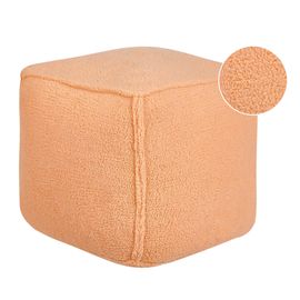 Pouf Alipur Orange Tissu