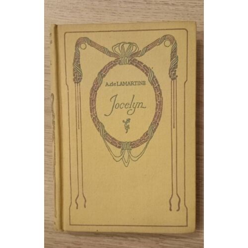 Livre "Jocelyn" F'alfred De Lamartine, Éditions Nelson 1934