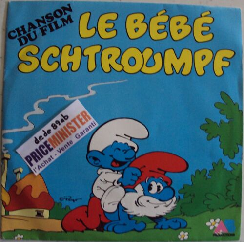 Bébé Schtroumpf  ..  La Berceuse Du Bébé Schtoumpf