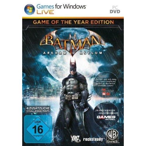 Batman Arkham Asylum - Game Of The Year Edition [Import Allemand] [Jeu Pc]