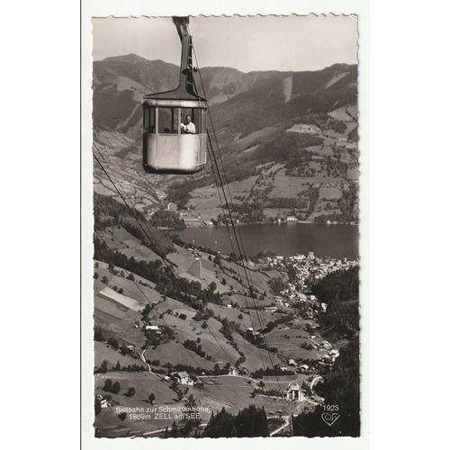 Carte Postale Autriche, Téléphérique Sur Le Schmittenhöhe. Non Écrite. Édition Cosy 1923