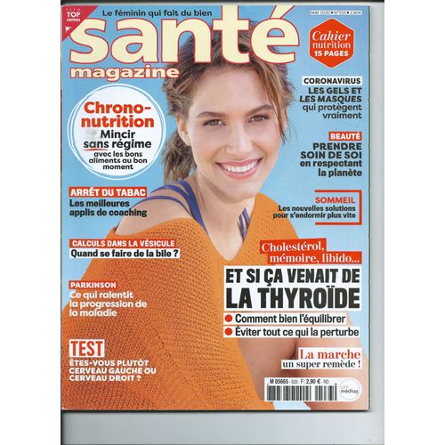 Santé Magazine 05/2020 Emmanuelle Devos N° 533