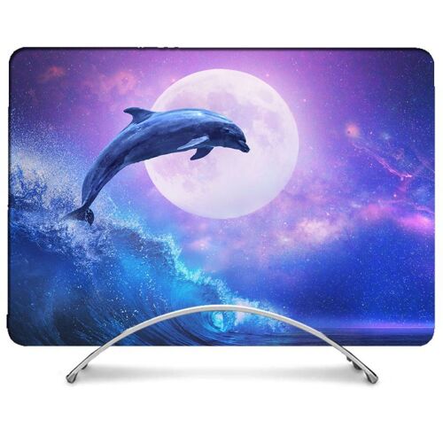 Coque Intégrale Pour MacBook Air M1 13.3 Animal Dauphin Vague