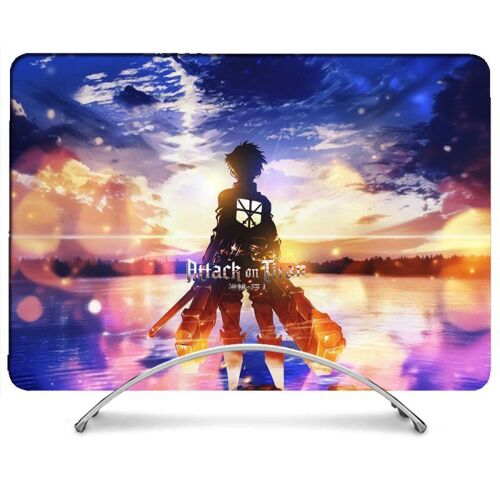 Coque Intégrale Pour Coque MacBook Pro M2 13.3 Manga Attaque Titans Soleil