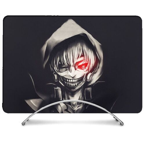 Coque Intégrale Pour MacBook Air M2 M3 13.6 Manga Tokyo Ghoul Kaneki Noir