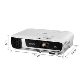 Epson EB-W51 - Projecteur 3LCD - portable - 4000 lumens (blanc) - 4000 lumens (couleur) - WXGA (1280 x 800) - 16:10 - 720p