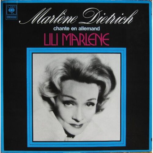 Marlène Dietrich Chante En Allemand Lili Marlene