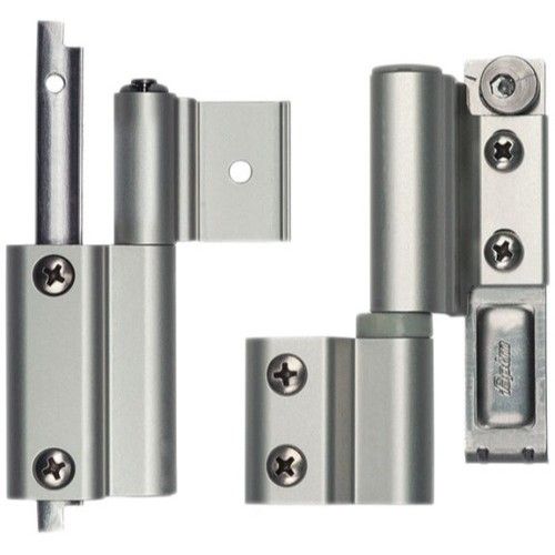 Paumelles réversibles - paire - oscillo-battant 110kg - GALICUBE - Gris FAPIM