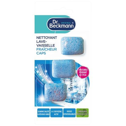 Nettoyant lave vaisselle fraicheur caps x3 Dr.Beckmann