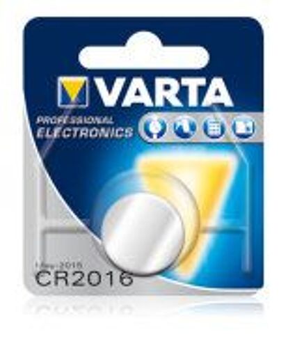 Varta CR2016 - Pile Plate électronique lithium