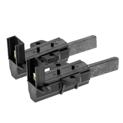 vhbw 2x balais charbon avec support compatible avec Arçelik 371201201, 371201202 machine à laver
