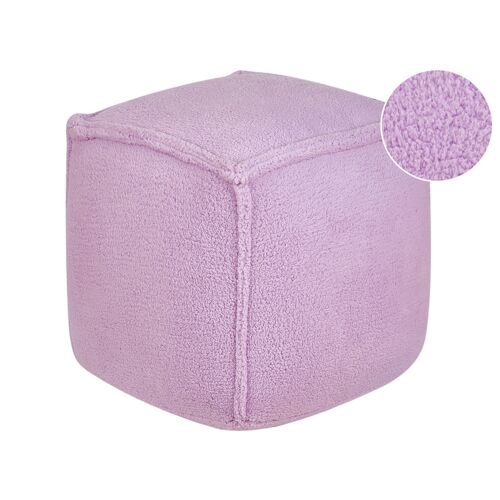 Pouf ALIPUR Violet Tissu