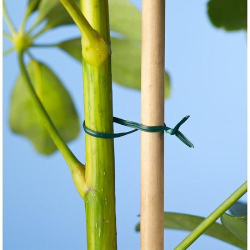 50 Fils De Fer Plastifiés Verts 0.8 Mm De Diametre