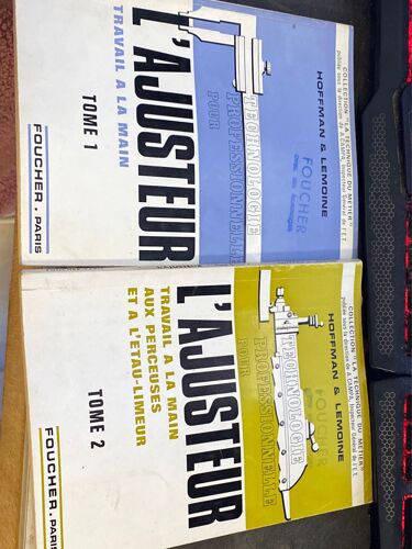 L’Ajusteur Travail À La Main Tome 1 Et 2 Hoffman Et Lemoine