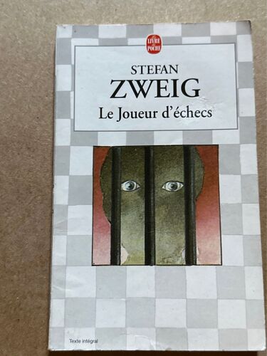 Stefan Zweig Le Joueurs D’Echecs Livre De Poche 