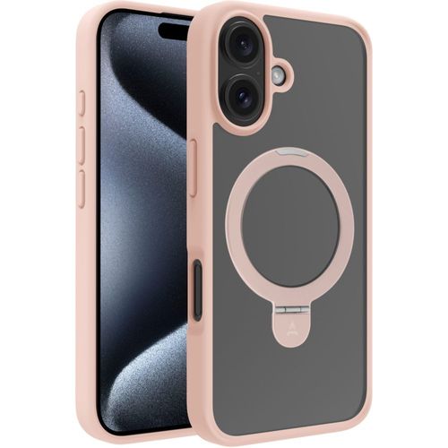 Coque Adeqwat Iphone 16 Magnétique Rose Avec Support