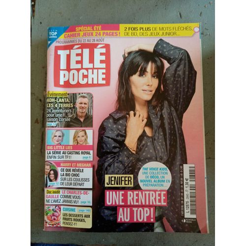 Télé Poche 2845 Du 17 Août 2020 Jennifer Koh Lanta Harry
