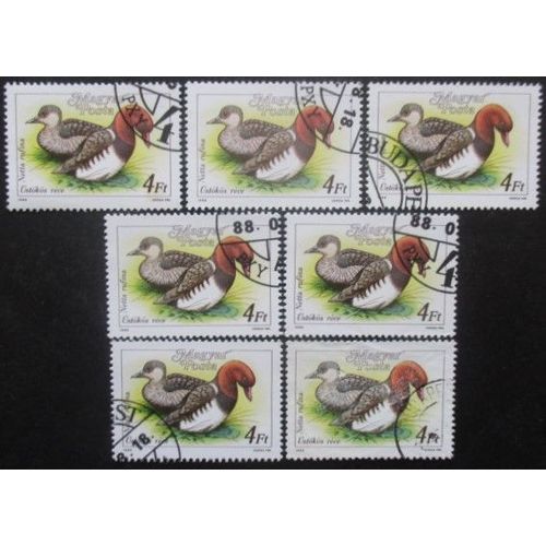 Hongrie N°3175 X 7 Oblitéré