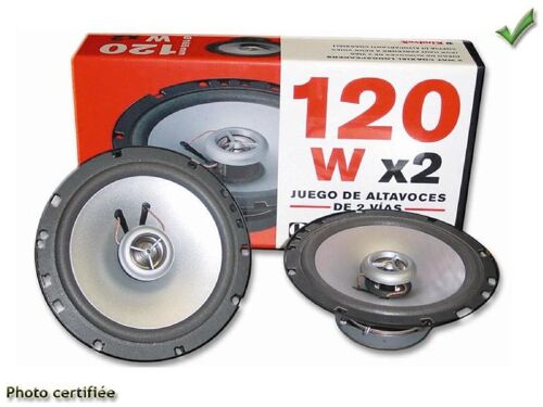 Haut-parleur univeresels D165mm 2 Voies 4ohms