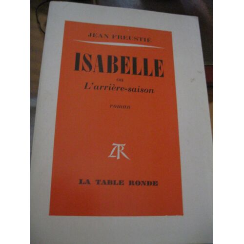 Isabelle Ou L'arriere Saison