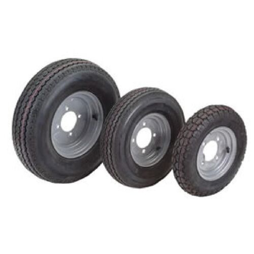 Pneu Remorque 480-400x8 Sur Jante 4x115