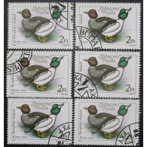 Hongrie N°3172 X 6 Oblitéré