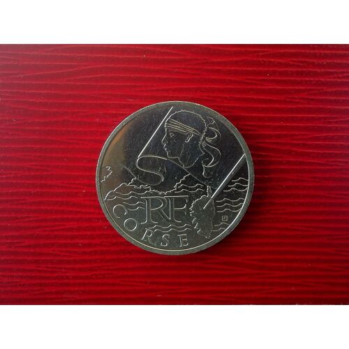 Pièce De 10 Euros En Argent Corse