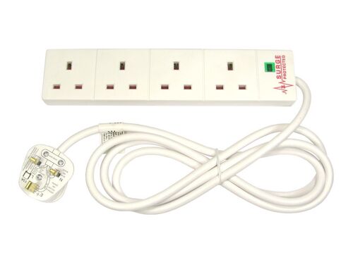 Cables Direct Rb-02m04spd Protection Surtension Blanc 4 Sortie(s) Ca