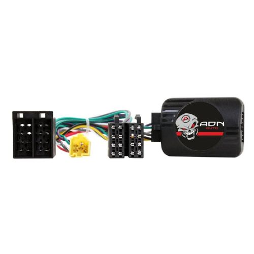Interface Commande Au Volant Rn004 Compatible Avec Renault 00-07 Mini-Iso Sans Ecran Centrale Seule