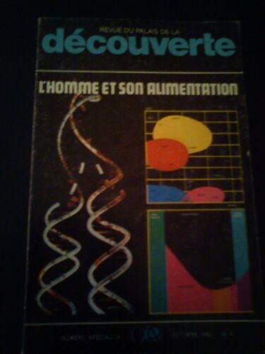 Revue Du Palais De La Découverte, Numéro Spécial 24, Octobre 1982