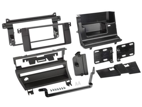 Kit Support Autoradio Compatible Avec Bmw Serie 3 E46 1 Bouton Noir