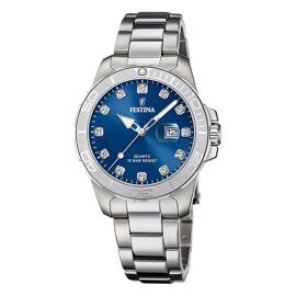 Festina Montre Femme Acier Inoxydable Argent Festina Montre-Bracelet Boyfriend Uf20503/6