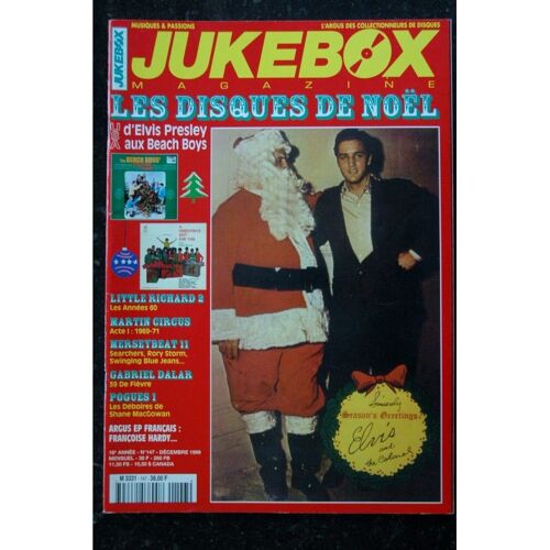 Jukebox 147 1999 12 - Les Disques De Noël - Elvis Beach Boys - Little Richard Martin Circus - Poster Elvis - 84 Pages
