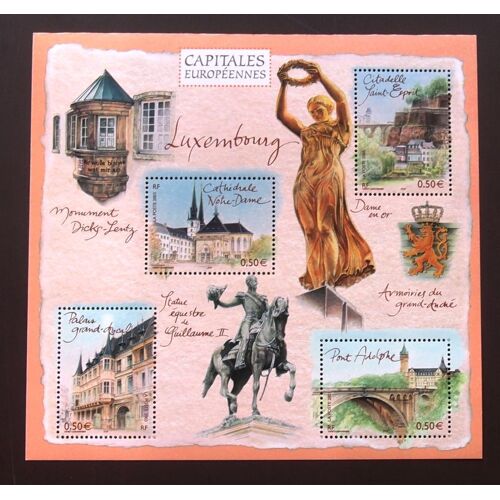 France 2003.Bloc N° 64** Capitales Europeennes Luxembourg