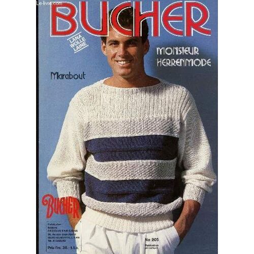 Bucher, Monsieur Herrenmode / N°205 - Cahier De Tricot.