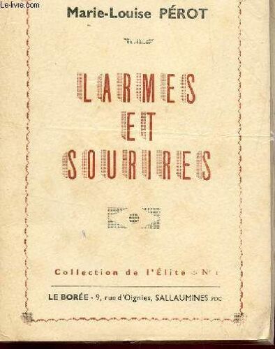 Larmes Et Sourires - Collection De L'elite - N°1.