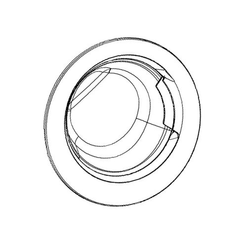 Hublot complet Lave-linge (C00638216 488000638216 INDESIT PRIVILEG)