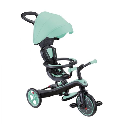 Globber - Tricycle Évolutif Pour Bébé Explorer 4 En 1 - Vert Menthe