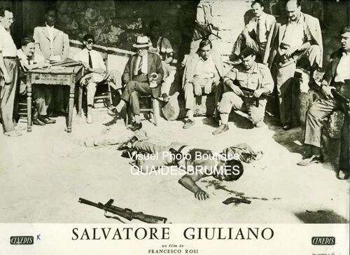 Salvatore Giuliano: Jeu De Photos D'exploitation Cinématographique - Format 24x30 Cm - De Francesco Rosi Avec Frank Wolff, Salvo Randone, Frederico Zardi, Pietro Cammarata, Giuseppe Teti - 1962