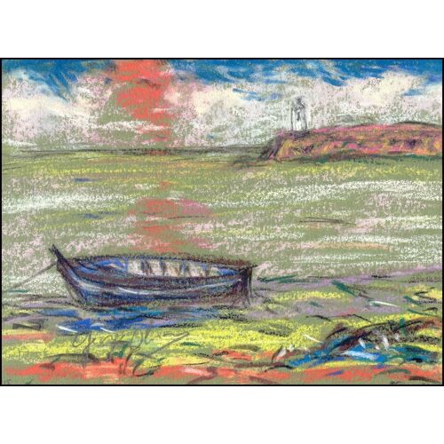Marine N° 63 - Pastel Original