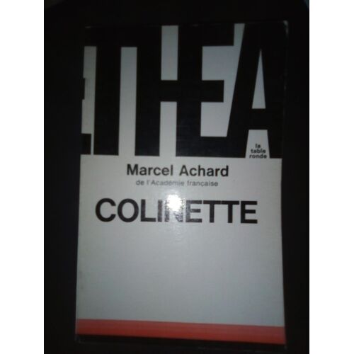 Colinette De Marcel Achard