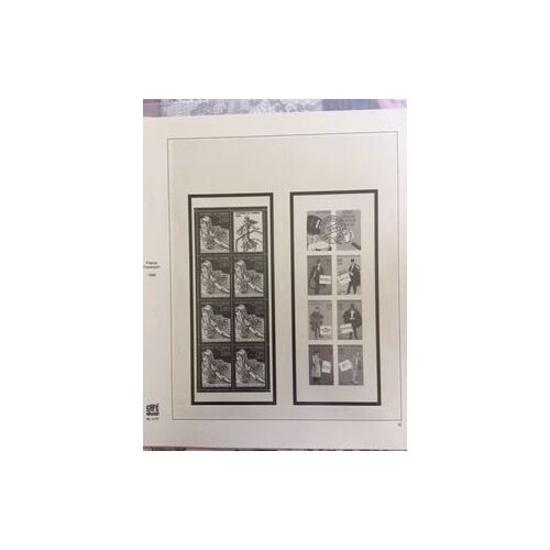 Lot De 3 Feuilles Préimprimées Pour Timbre