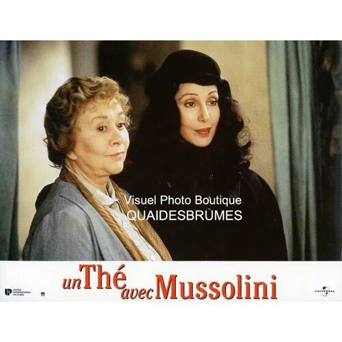 Un Thé Avec Mussolini - Tea With Mussolini: Jeu De 12 Photos D'exploitation Cinématographique - Format 21x27.5 Cm - De Franco Zeffirelli Avec Cher, Maggie Smith, Judi Dench, Joan Plowright - 1999