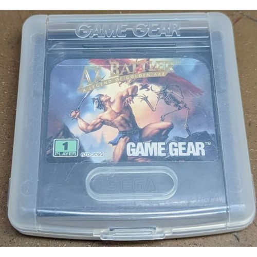 Ax Battler A Legend Of Golden Axe Sega Game Gear