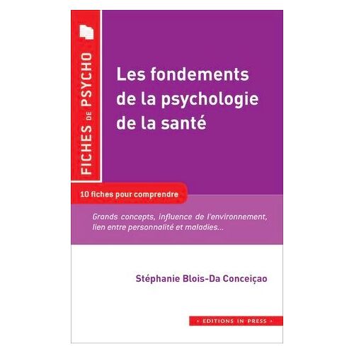 Les Fondements De La Psychologie De La Santé