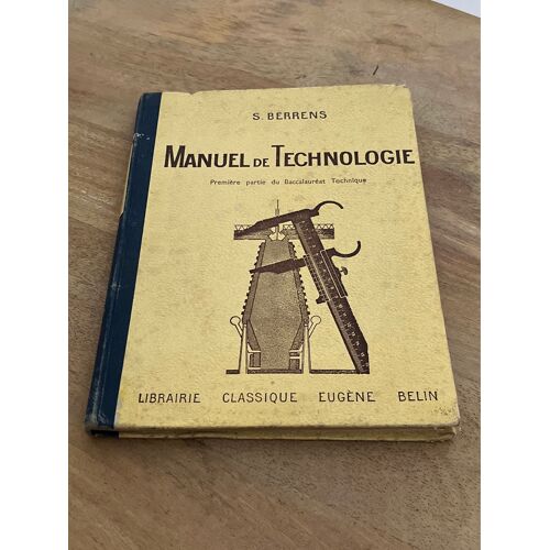 Manuel De Technologie Berrens