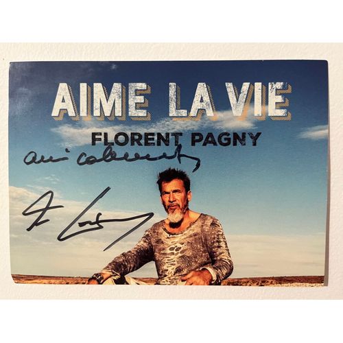 Photo Autographe Florent Pagny 