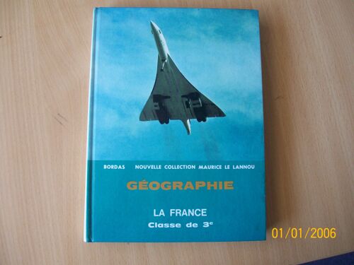 Geographie, La France, Classe De 3e