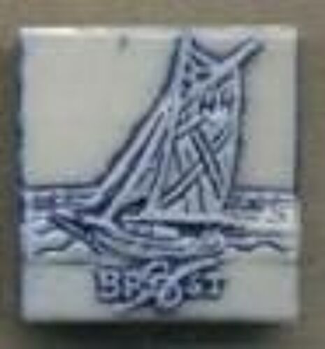 Fève Plate = Série Armada De Brest 96 = Bateau Voilier H H