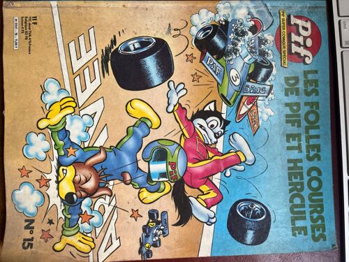 Pif N° 15 - Les Folles Courses De Pif Et Hercule